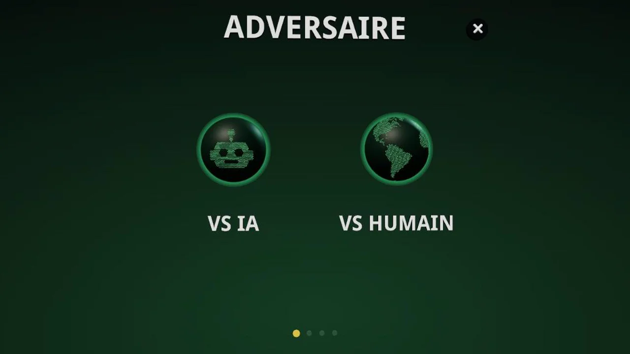 ADVERSAIRE : VS IA ou VS HUMAIN